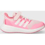 Dievčenské Tenisky adidas FortaRun ružovej farby v športovom štýle zo syntetiky vo veľkosti 35,5 