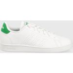 Detská Tenisová obuv adidas Court bielej farby v športovom štýle z polyuretánu vo veľkosti 35,5 vegánska 
