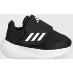 Detská Bežecká obuv adidas Runfalcon čiernej farby zo syntetiky vo veľkosti 19 