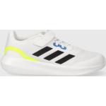 Detská Bežecká obuv adidas Runfalcon bielej farby zo syntetiky vo veľkosti 29 