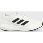 Chlapčenská Bežecká obuv adidas Runfalcon bielej farby zo syntetiky vo veľkosti 35,5 