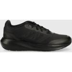 Detská Bežecká obuv adidas Runfalcon čiernej farby zo syntetiky vo veľkosti 35,5 