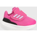 Chlapčenská Bežecká obuv adidas Runfalcon ružovej farby zo syntetiky vo veľkosti 20 