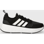 Detské Plátené tenisky adidas čiernej farby v športovom štýle z tkaniny vo veľkosti 35,5 