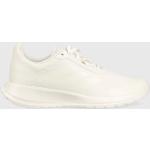 Chlapčenská Bežecká obuv adidas Tensaur bielej farby z polyuretánu vo veľkosti 30,5 vegánska Zľava 