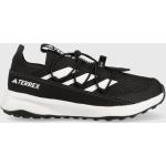Detské Trailové tenisky adidas Terrex čiernej farby zo syntetiky vo veľkosti 35,5 