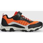 Chlapčenské Nízke turistické topánky Geox oranžovej farby zo syntetiky vo veľkosti 38 