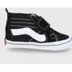 Detská Skate obuv Vans čiernej farby zo semišu vo veľkosti 19 Zľava 
