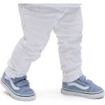 Chlapčenská Skate obuv Vans Old Skool V modrej farby zo semišu vo veľkosti 20 