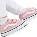Dievčenská Skate obuv Vans ružovej farby zo semišu vo veľkosti 20 
