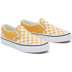 Detská Skate obuv Vans Classic Slip-On žltej farby z tkaniny vo veľkosti 34 Zľava 