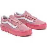 Dievčenská Skate obuv Vans Old Skool ružovej farby zo semišu vo veľkosti 33 