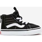 Dievčenská Skate obuv Vans SK8-Hi čiernej farby zo semišu vo veľkosti 20 zapínanie so zipsom Zľava 
