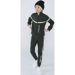 Chlapčenské Designer Detské tepláky Karl Lagerfeld zelenej farby z bavlny v zľave 