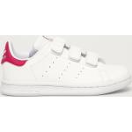 Dievčenské Kožené tenisky Adidas Originals bielej farby v športovom štýle z polyuretánu vo veľkosti 35 Vegan 