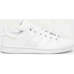 Chlapčenské Kožené tenisky Adidas Originals bielej farby v športovom štýle z polyuretánu vo veľkosti 35,5 Vegan v zľave 