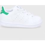 Dievčenské Kožené tenisky Adidas Originals bielej farby v športovom štýle z polyuretánu vo veľkosti 19 Vegan 