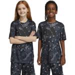 Chlapčenské Detské tričká adidas sivej farby z polyesteru do 12 rokov v zľave udržateľná móda 