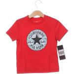 Detské tričká Converse červenej farby v športovom štýle 