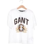 Detské tričká Gant bielej farby 