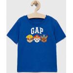 Chlapčenské Detské tričká GAP tmavo modrej farby z bavlny do 18 mesiacov s motívom Paw Patrol 
