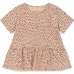 Dievčenské Detské tričká s krátkym rukávom BIO fialovej farby z bavlny do 12 mesiacov udržateľná móda 
