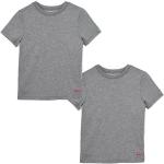 Chlapčenské Detské tričká LEVI´S sivej farby s jednofarebným vzorom z bavlny 