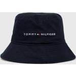 Detské klobúky Tommy Hilfiger tmavo modrej farby z bavlny do 1 mesiaca 