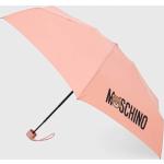 Designer Detské dáždniky Moschino ružovej farby z polyesteru 