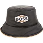 Designer Detské klobúky HUGO BOSS BOSS čiernej farby z polyesteru do 2 mesiacov 