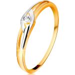 Zlaté prstene Šperky eshop zlatej farby zo zlata 52 