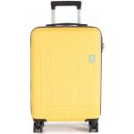 Dámske Malé cestovné kufre Dielle žltej farby v zľave 