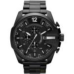 Pánske Náramkové hodinky Diesel čiernej farby s quartz pohonom s oceľ remienkom  materiál púzdra Oceľ s vodeodolnosťou 10 Bar 