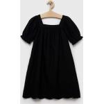 Dievčenské šaty GAP čiernej farby z bavlny do 13/14 rokov v zľave 