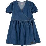 Dievčenské áčkové šaty LEVI´S tmavo modrej farby z bavlny v zľave 