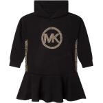 Designer Dievčenské áčkové šaty Michael Kors čiernej farby 