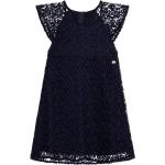Designer Dievčenské áčkové šaty Michael Kors tmavo modrej farby z bavlny do 3 rokov 