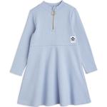 Dievčenské áčkové šaty Mini Rodini BIO fialovej farby z bavlny do 24 mesiacov v zľave udržateľná móda 