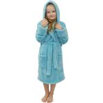 Dievčenské Detské župany madlen style tyrkysovej farby z polyesteru technológia Oeko-tex do 11 rokov udržateľná móda 
