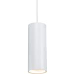 Visiace lampy Qazqa bielej farby v elegantnom štýle z kovu v zľave kompatibilné s GU10 