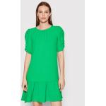 Dámske Designer Denné šaty DKNY zelenej farby zo syntetiky v zľave 
