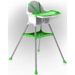 Stoličky na kŕmenie zelenej farby v modernom štýle z plastu 