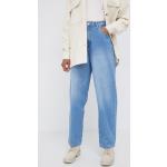Dámske Loose Fit jeans Dr Denim fialovej farby z bavlny so šírkou 26 s dĺžkou 30 
