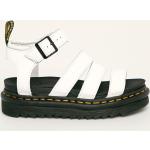 Dámske Kožené sandále Dr. Martens Blaire bielej farby zo syntetiky vo veľkosti 41 na leto 
