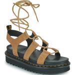 Dámske Kožené sandále Dr. Martens béžovej farby vo veľkosti 42 na leto 