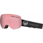 Dámske Lyžiarske okuliare Dragon ružovej farby v športovom štýle s kvetinovým vzorom technológia Anti-fog 