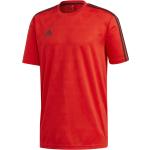 Pánske Futbalové dresy adidas Sportswear červenej farby v športovom štýle s krátkymi rukávmi 