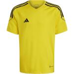 Detské dresy adidas Tiro 23 žltej farby v športovom štýle z polyesteru udržateľná móda 