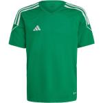 Futbalové dresy adidas Tiro 23 zelenej farby v športovom štýle z polyesteru udržateľná móda 