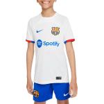 Nová kolekcia: Dresy Nike bielej farby vo veľkosti XS s motívom FC Barcelona v zľave 